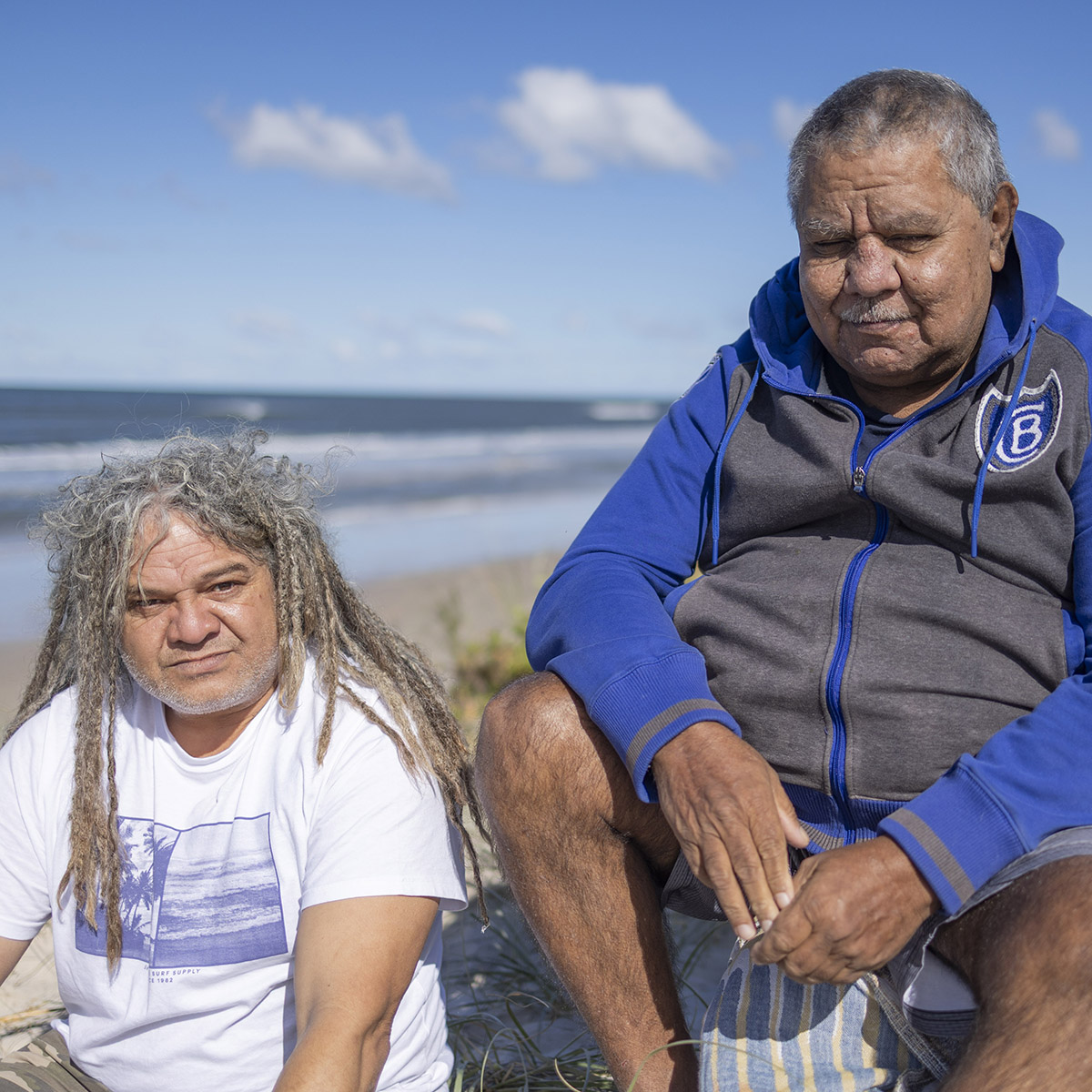 Welcome to the Ballina Soundtrail. Meet your host Marcus Ferguson and the late Uncle Ricky Cook, Nyangbal dialect speaker, who acknowledges Country. Note that this walk is best listened to with headphones.